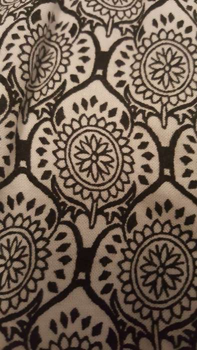 MRP Red Boho Gypsy Pants - Black & White Pattern