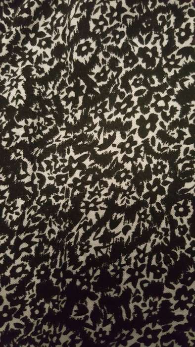Kara Gypsy Pants - Black & White Floral Pattern