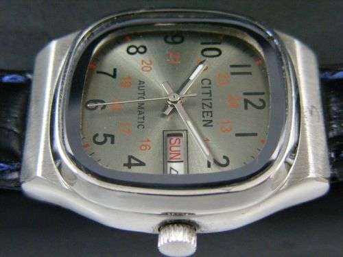 VINTAGE-CITIZEN-REFURBISHED-AUTOMATIC-JAPAN-MENS-DAY-DATE-WATCH
