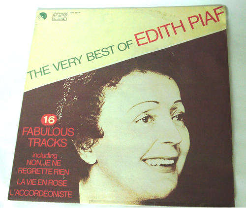 EDITH PIAF - THE VERY BEST OF...UNIQUE BULGARIAN BALKANTON VINYL