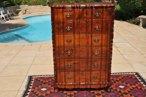Imbuia Ball & Claw 7 Drawer (2 over 5) Chest Of Drawers.  --  Collections Only!!