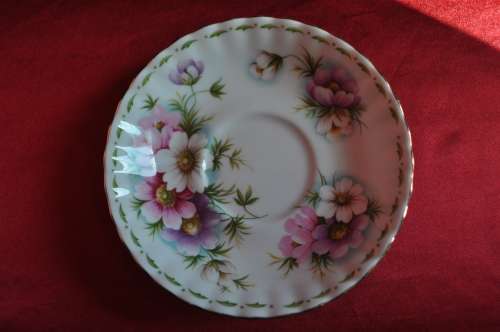 Royal Albert Flower Of The Month October "Cosmos" Trio