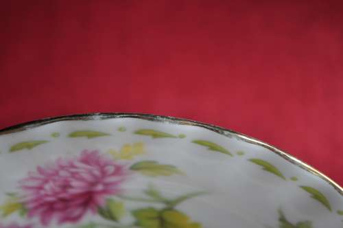 Royal Albert Flower Of The Month November "Chrysanthemum" Trio