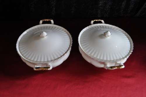Royal Albert "Val D'or" 53 Piece Dinner Set.     ----    Collections or Courier Please!!