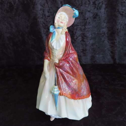Royal Doulton Figurines `Paisley Shawl` HN 1988 and HN 1987