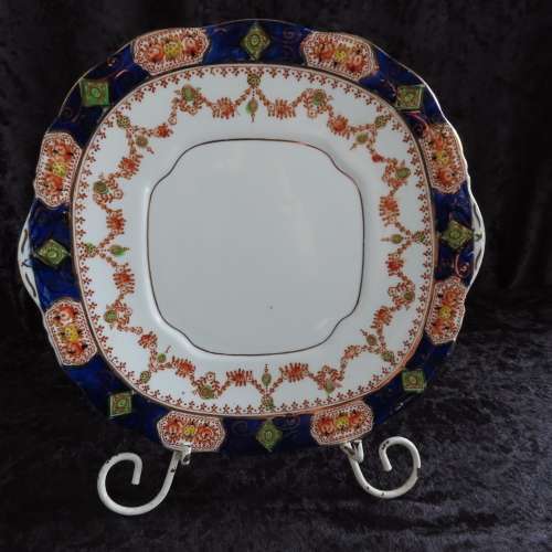 St Michaels China Clyde Pottery Cake Plate - 1930`s