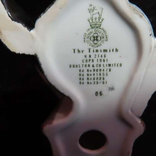Royal Doulton Figurine `The Tinsmith` HN 2146