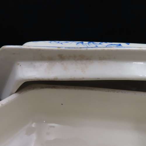 Wedgwood Clematis 19th Century Soup/Gravy Lidded Dishes