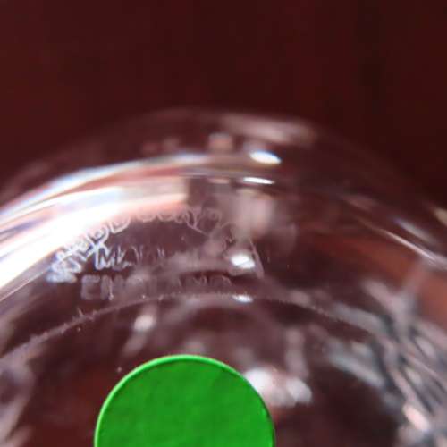 Webb Corbett Crystal Vinaigrette Decanter