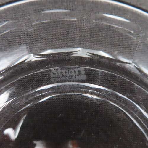 Stuart Crystal  Cake Plates x 8
