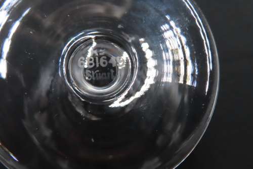 Stuart Crystal Vintage Cocktail Glasses x 2