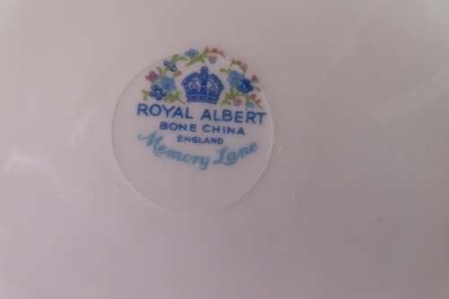 Royal Albert Memory Lane Cake Plate