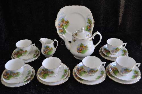 Melba Bone China - 21 Piece Tea Set.