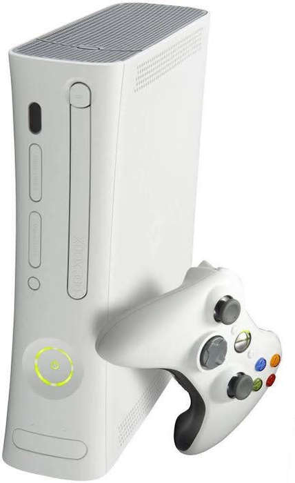 X box 360 with games