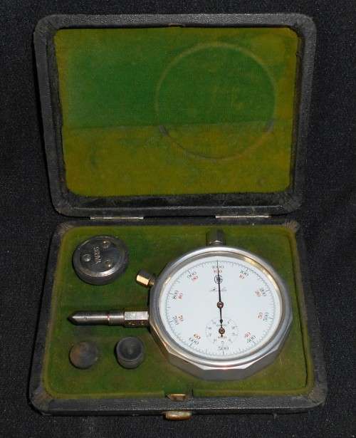 Vintage 1929 Hasler & Bern Revolution Counter Speedometer Speed Indicator Switzerland
