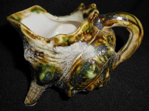 Vintage Majolica Seashell 13 Piece Tea Set