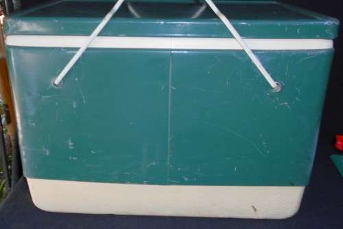 Vintage Large Coleman Cooler Box