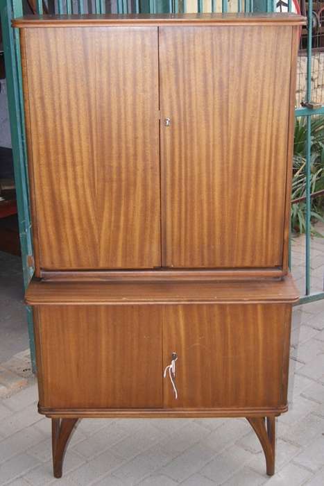 DM84Sale - ICONIC VINTAGE RETRO 1950'S MAHOGANY DRINKS CABINET @@@ CRAZZYYY R1 START