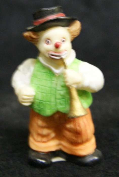 Vintage Ceramic Clown Figurine