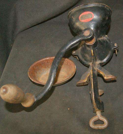 Antique Beatrice The Comet Coffee Grinder - Complete