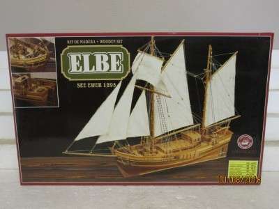 1:52 SCALE  SEE EWER 1895 SAILING SHIP KIT - LOT 544J