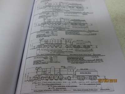 SAR BOOK : SA RAILWAYS  HARBOURS : LOCO DIAGRAM BOOK 3'6" GAUGE. (COPY) (Price reduced) - LOT 217K