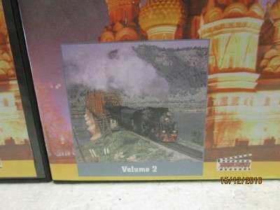 ACROSS RUSSIA BY STEAM DVD SET; VOL 1, 2 & 3 - LOT 114L