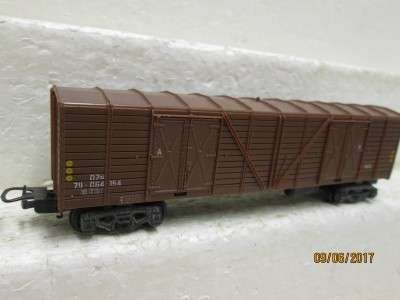 HO SCALE: SAR LIMA BROWN OZ BOX WAGON - LOT 660M