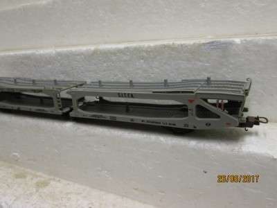 HO SCALE: LIMA FS ARTICULATED CAR CARRIER - LOT 990M