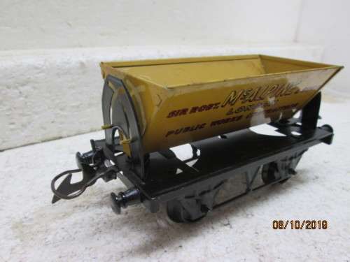O SCALE : HORNBY SIDE TIPPING WAGON (BOXED) - LOT 905X