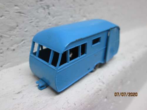 DIE CAST : MATCHBOX LESNEY BLUEBIRD DAUPHINE CARAVAN No 23 - LOT 282BB