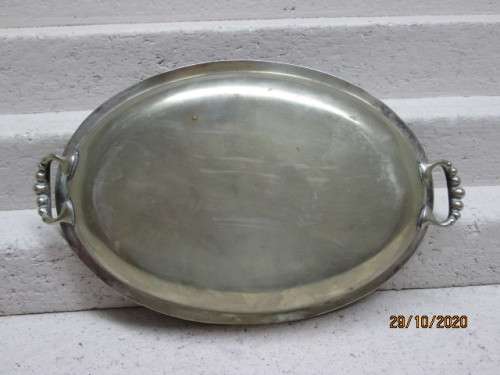 VERY OLD SMALL SERVING TRAY