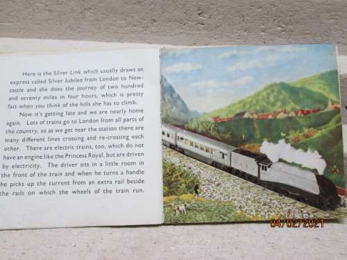 SOFT COVER BOOK : COLLINS NO 8 :  RAILWAY BOOK