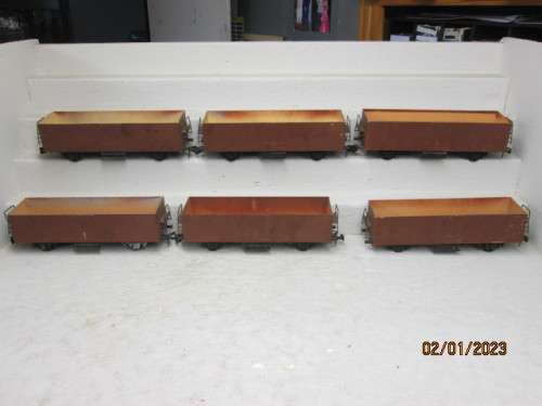 O SCALE : LIMA : GOODS WAGONS - X6