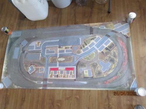 N SCALE : GRAHAM FARRISH : COLOUR TRACK LAYOUT PLAN