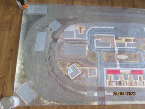 N SCALE : GRAHAM FARRISH : COLOUR TRACK LAYOUT PLAN