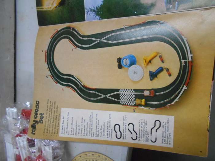 SCALEXTRIC - RALLYCROSS SET - BOX
