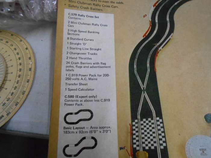 SCALEXTRIC - RALLYCROSS SET - BOX