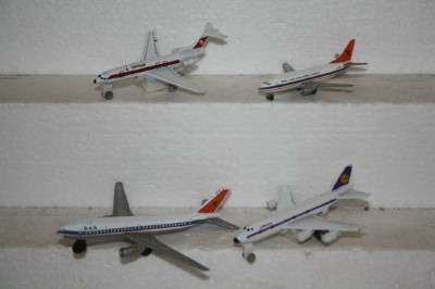 X4 SMALL METAL PLANES - SAA - N SCALE