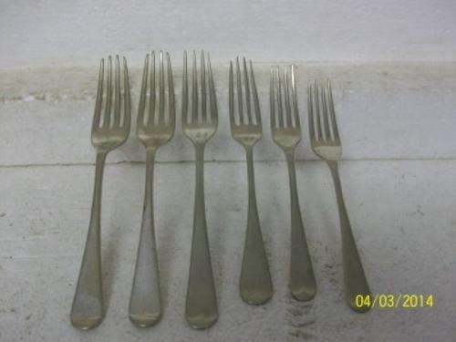 6 X FORKS E.P.N.S SUPER A 90 LOT 461