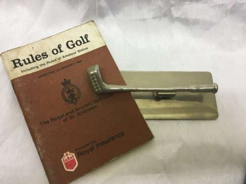 A Collection of Golfing Items