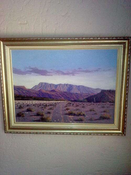 ORIGINAL OIL PAINTING BY SA ARTIST KEN HUNKIN