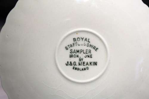 Royal Staffordshire - Ironstone by J&G Meakin - Duo - Blue and white