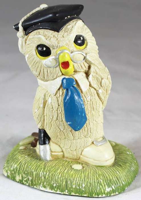 Pepiware - hand crafted - professor owl