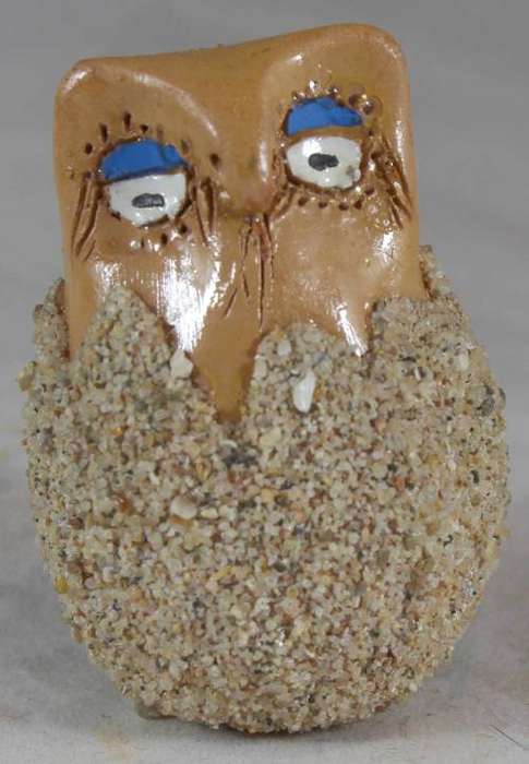 Owl Hatch-ling - Stone Finish