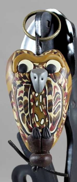 Owl Key Ring - Molded
