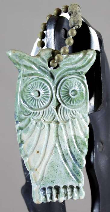 Owl Key Ring - Ceramic