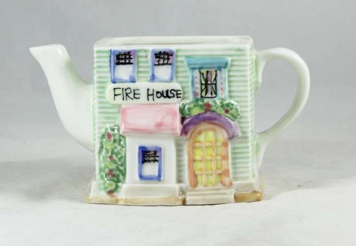Fire house - tea pot
