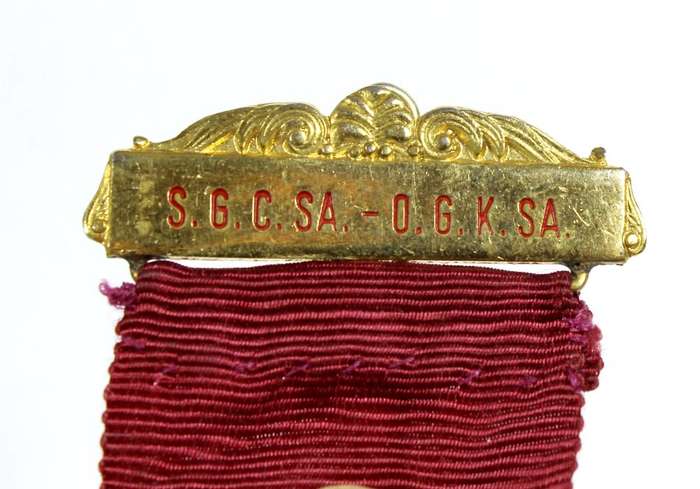 Masonic Royal Arch - Sit Tibi Scire Satis Si Talia Jungere Possis Jewel