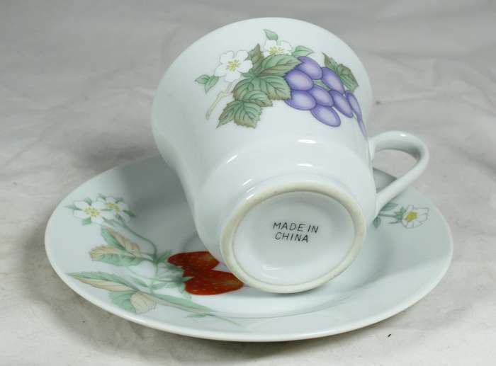 Chinese duo's - 4 sets - Strawberry & grapes